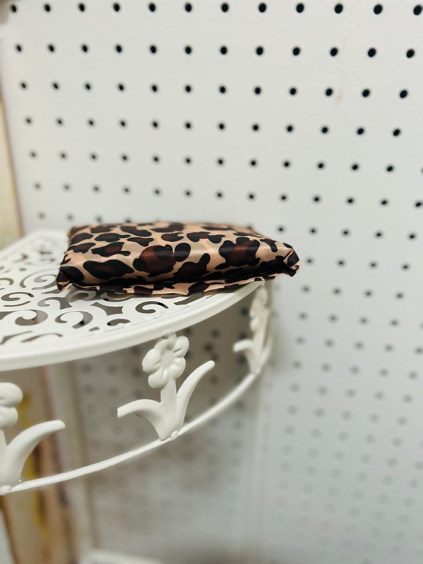 Lindsey Leopard Print Bag