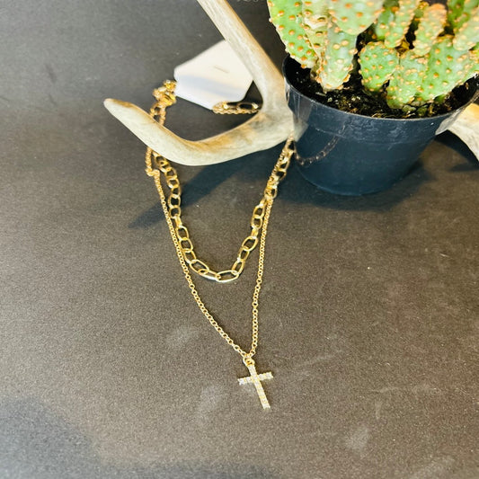 Patty Cross Necklace