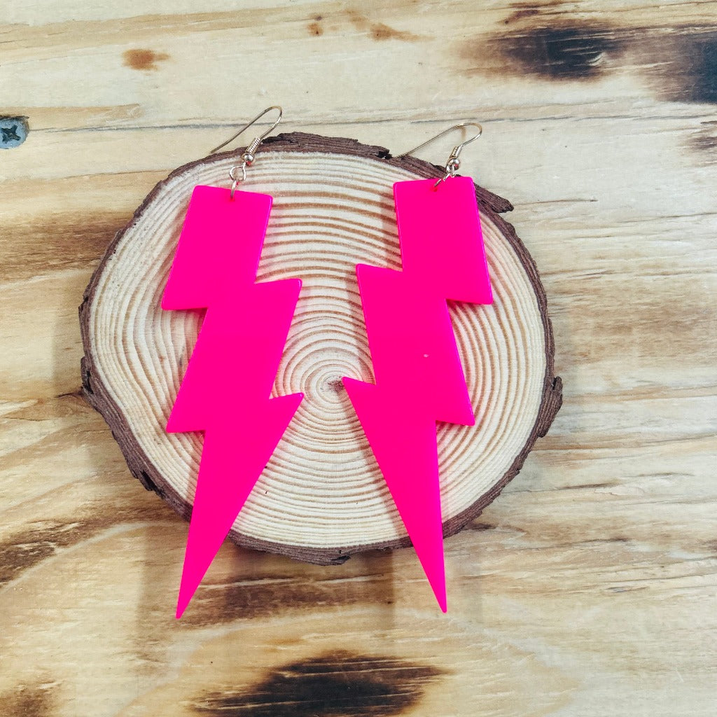 Hollywood Lightning Bolt Earrings