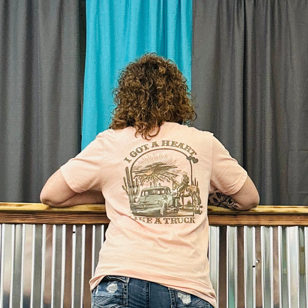 Heart Western Graphic Tee