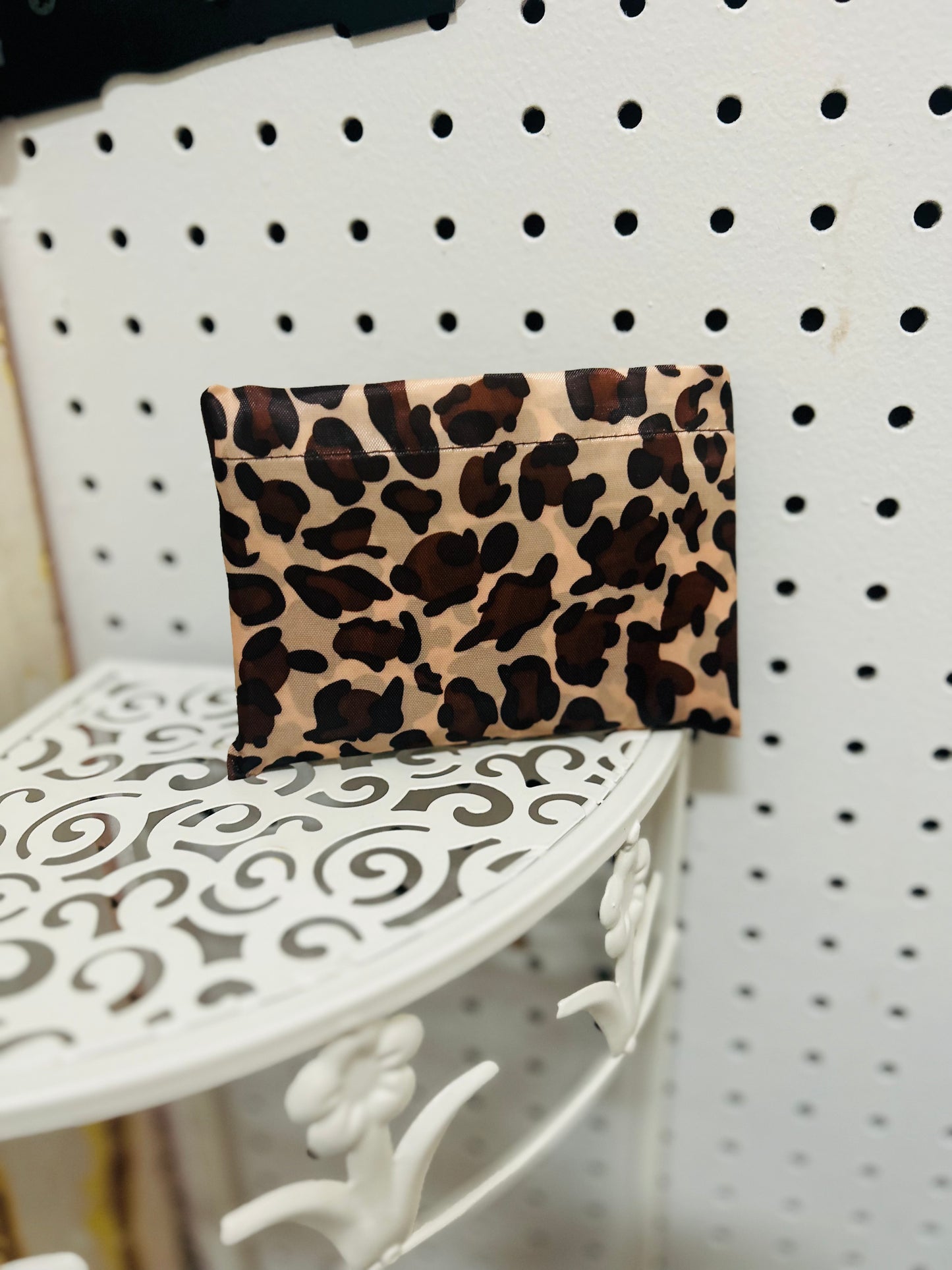 Lindsey Leopard Print Bag