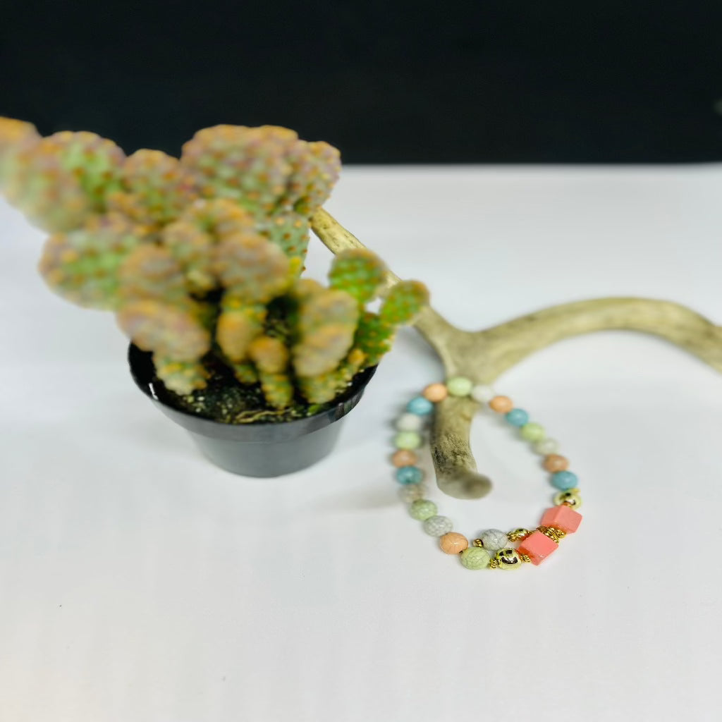Kate Coral Color Bracelet