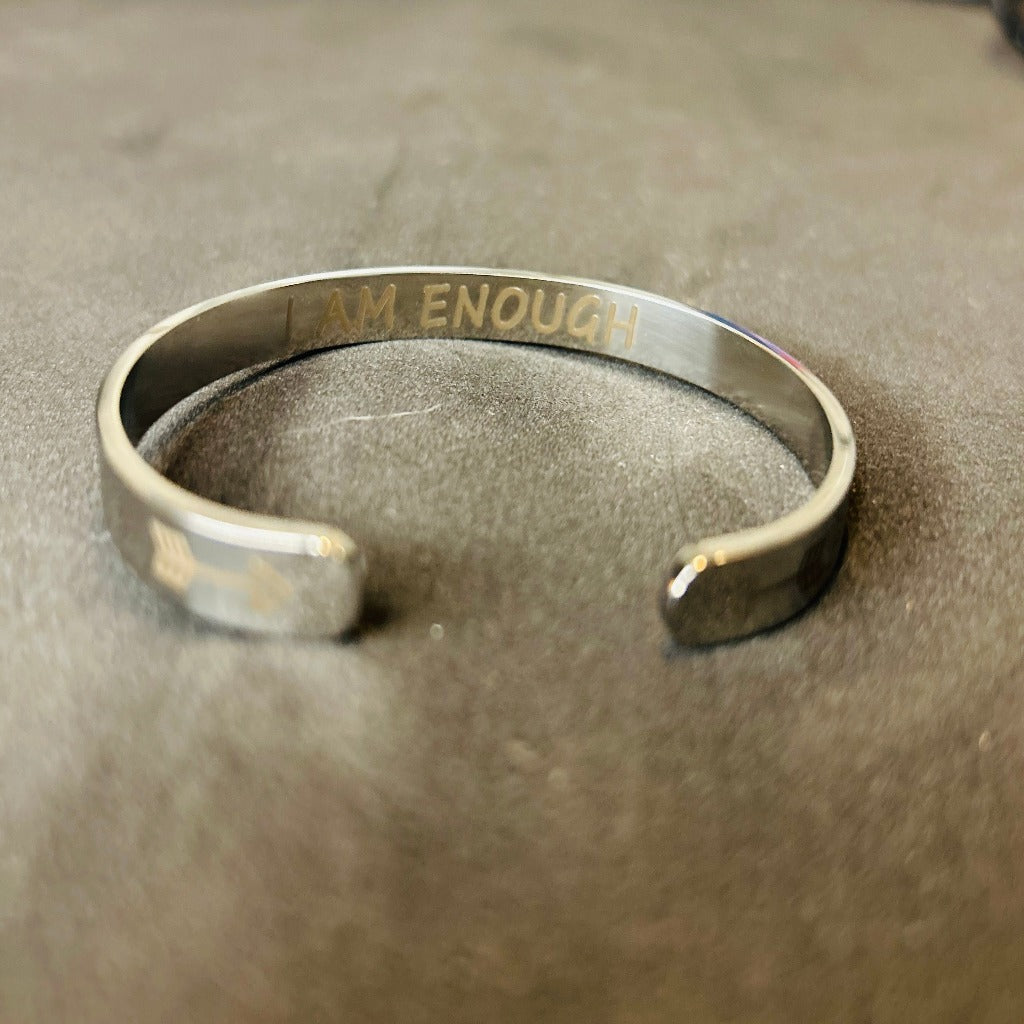 Enough Cuff Bracelet