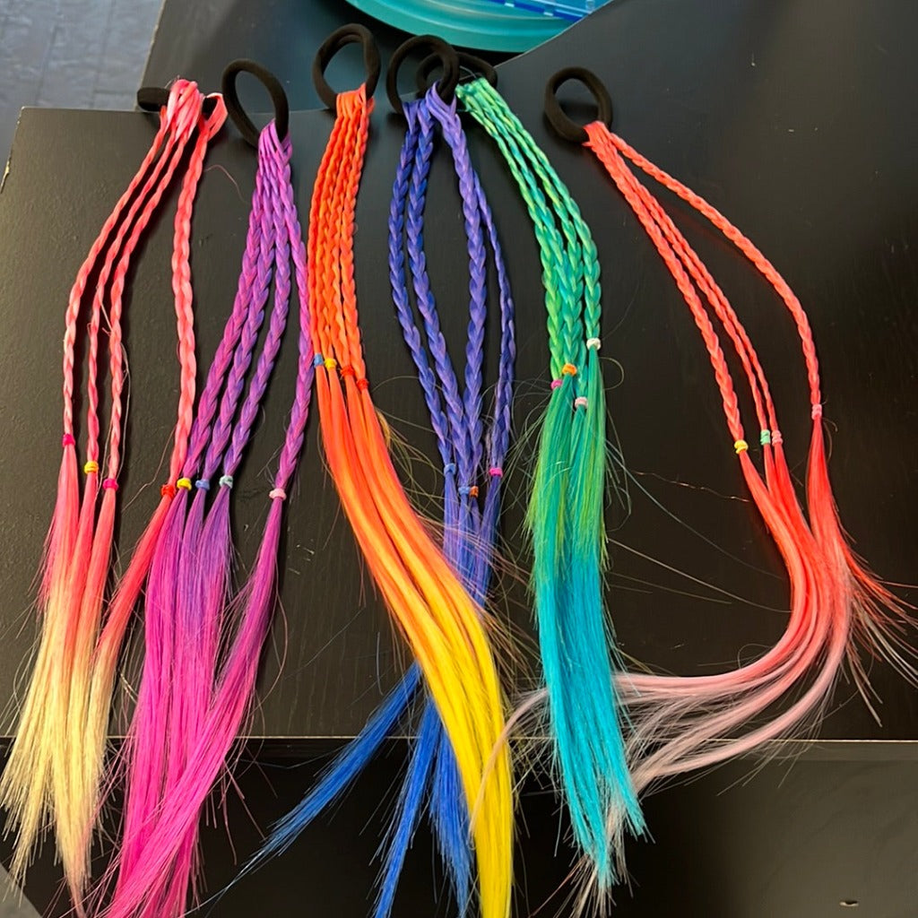 Girls hair extensions