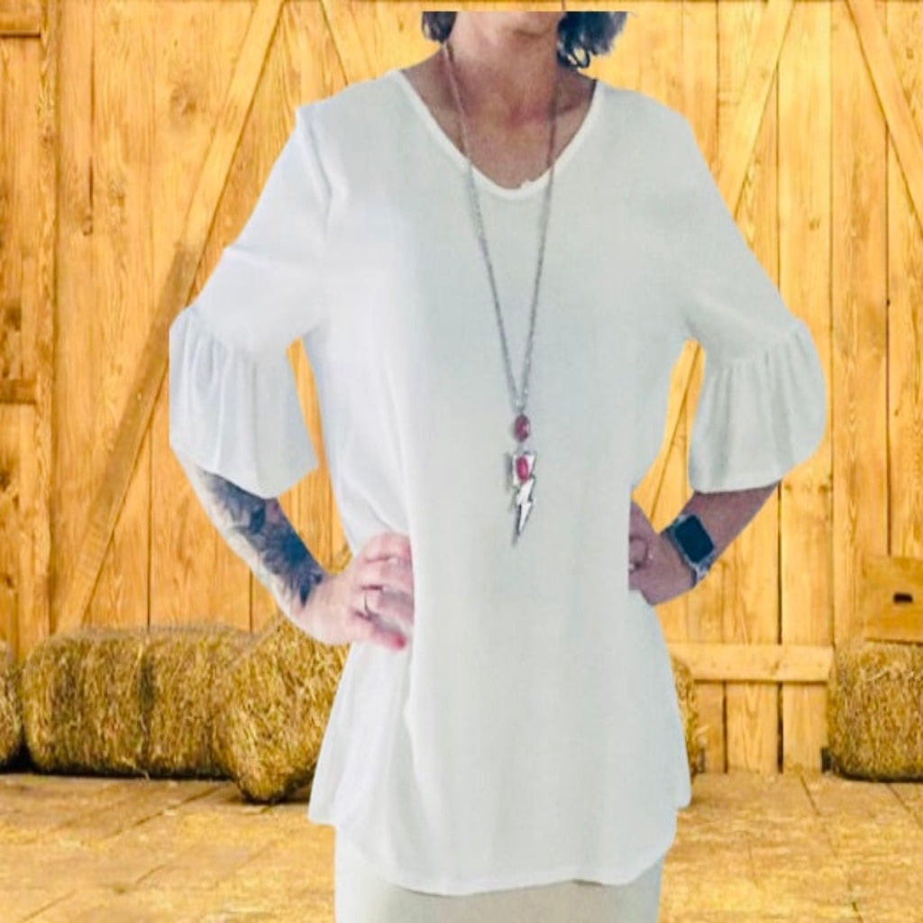 Bell Sleeve Top