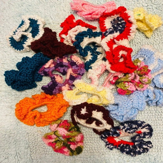 Crochet Hair ties