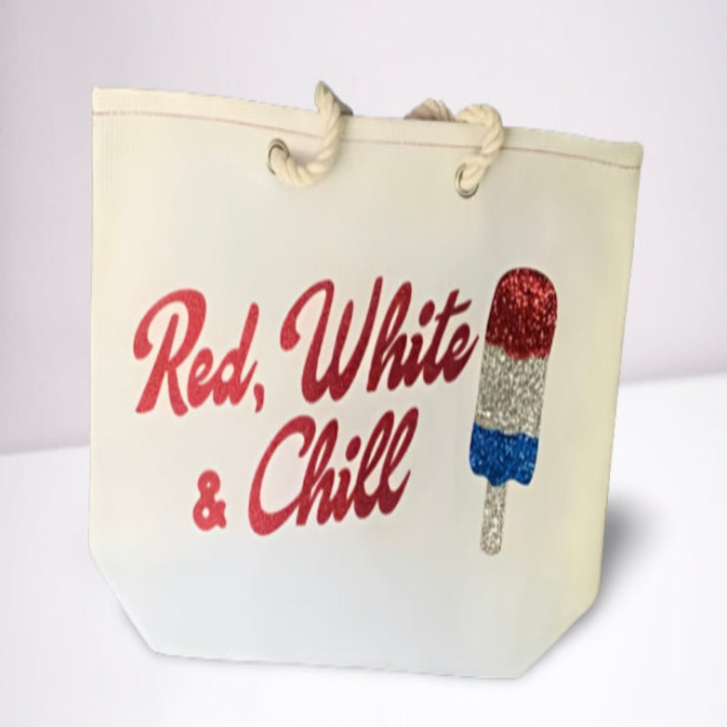 Red White & Chill Tote Bag