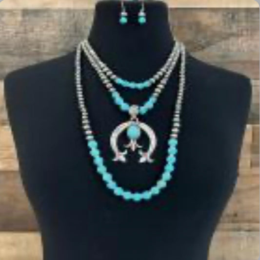 Blossom Necklace Set
