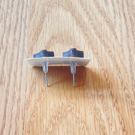 Football stud Earrings