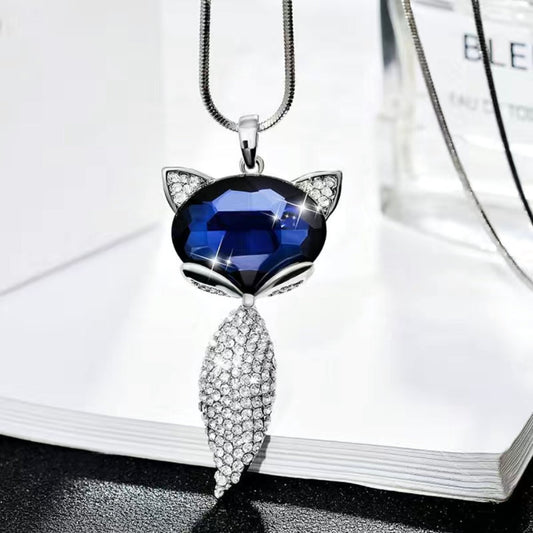 Fox Pendant Necklace