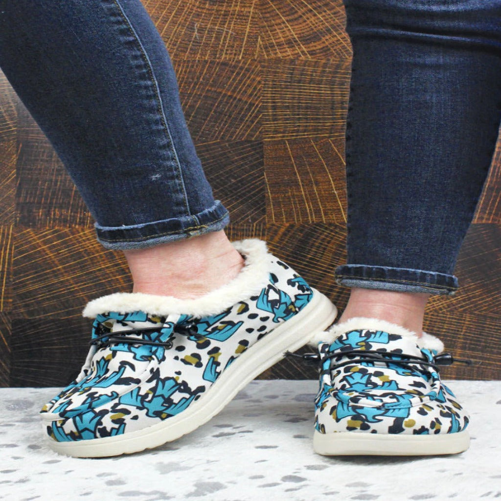 Thunderbird Print Canvas Shoes