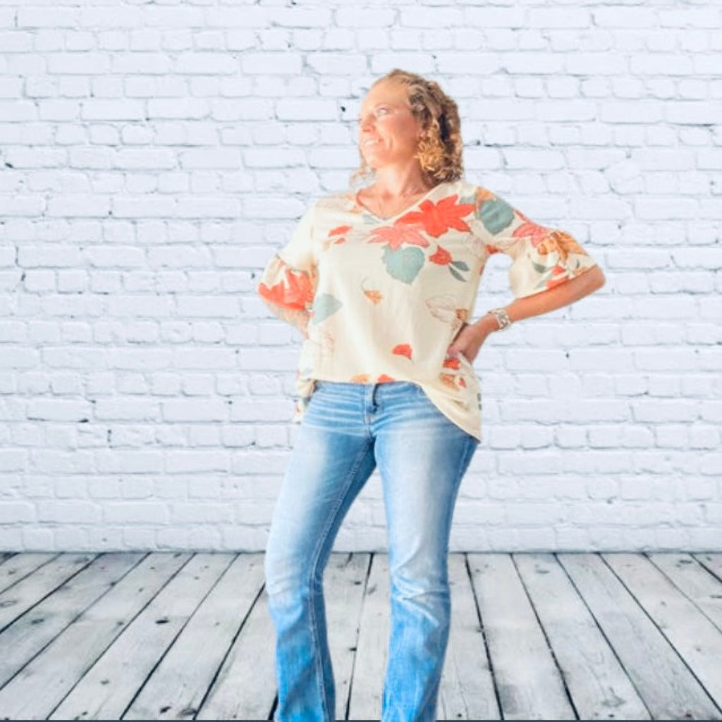 Floral Print Top