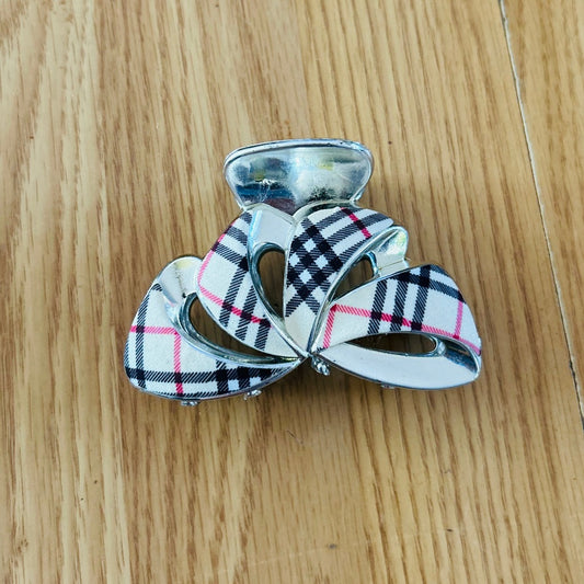 Plaid Hair Claw