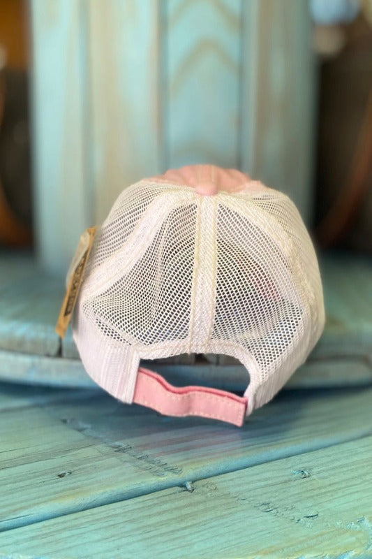 Distressed Pink Lake Life