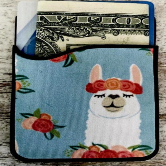 Llama Phone Card Holder