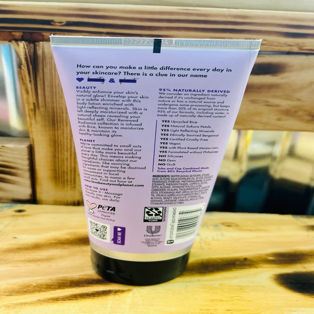 Mineral Shimmer Lotion