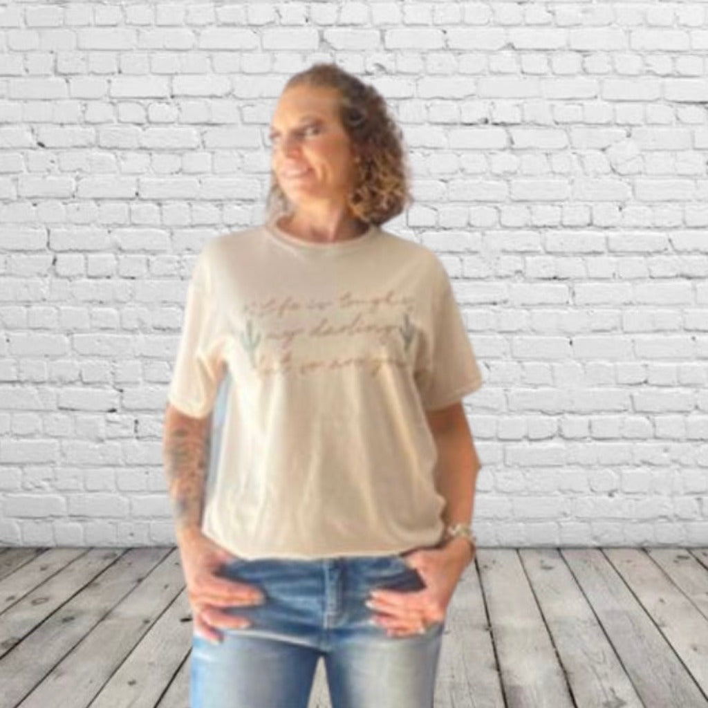 Life Is Tough Graphic Tee