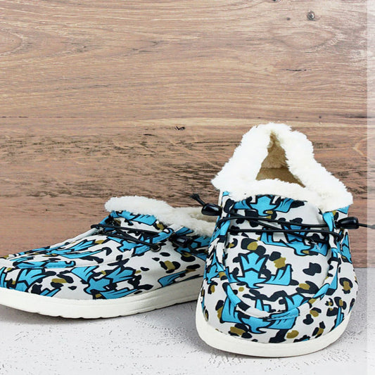Thunderbird Print Canvas Shoes