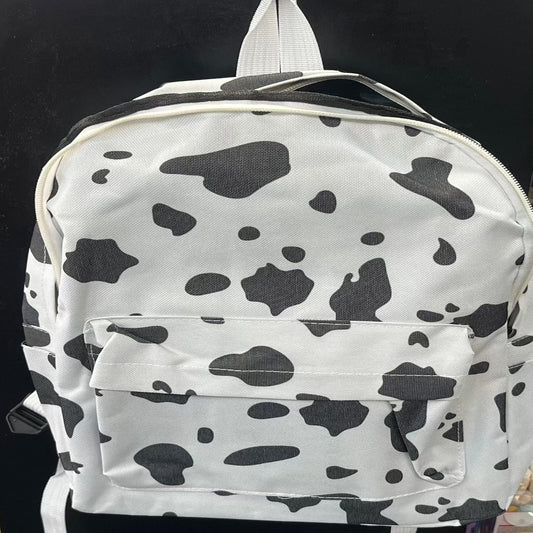 Cow Print Backpack
