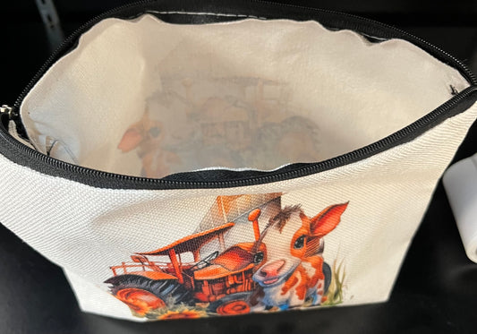 Tractor makeup bag ￼