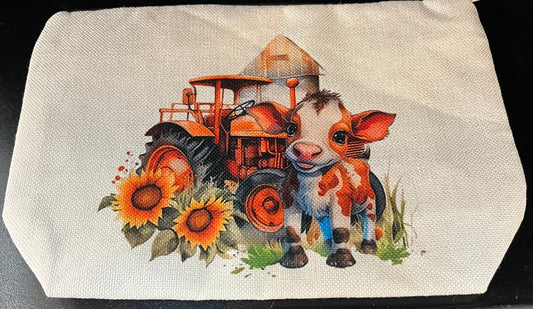 Tractor makeup bag ￼