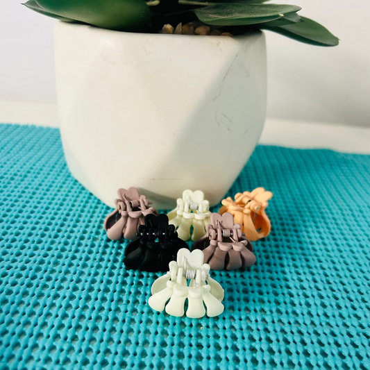 Mini Flower Hair Claws