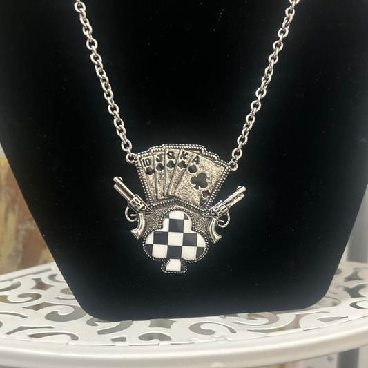 Ace Of Clubs Necklace