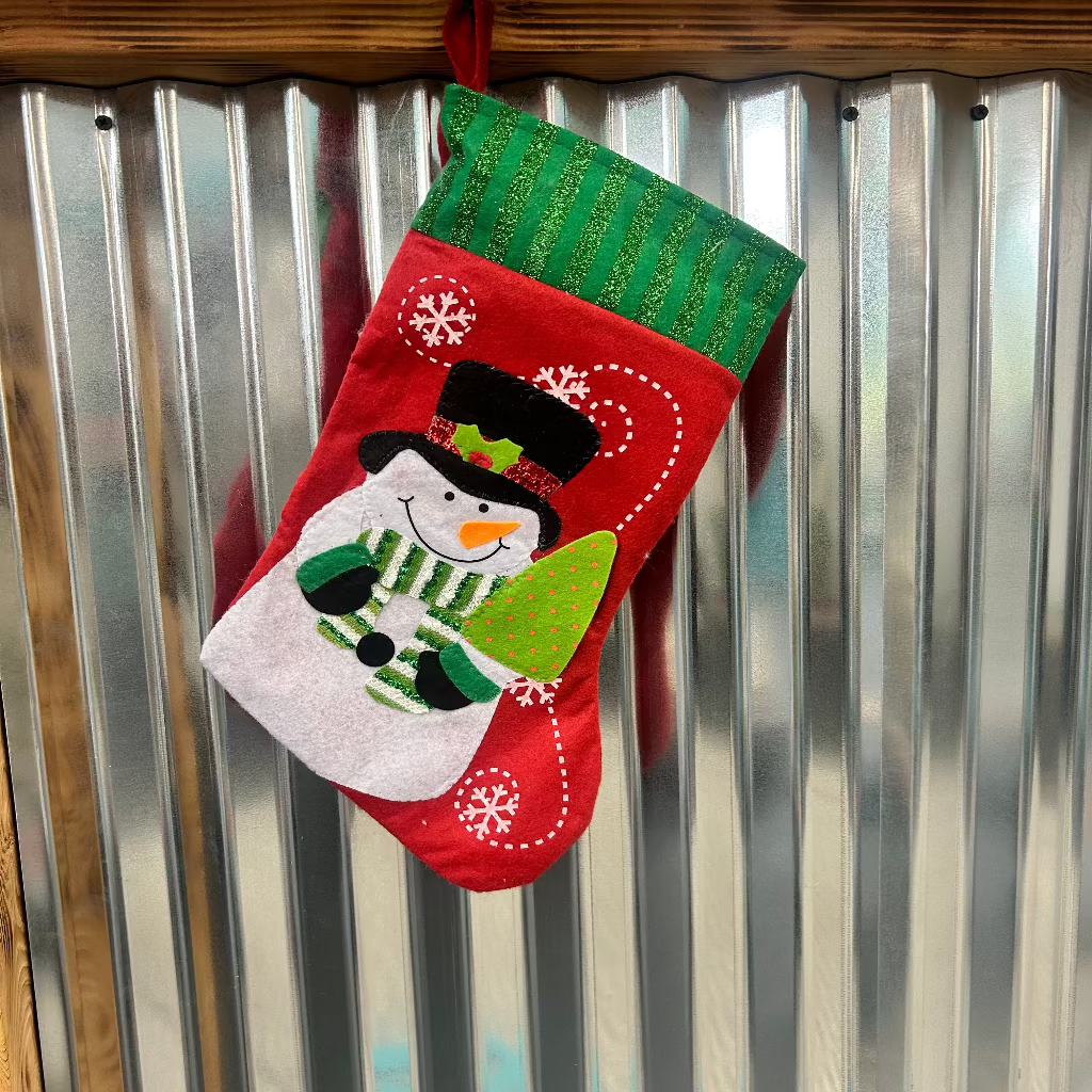 Snowman Stocking