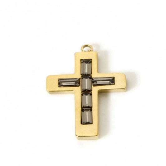 June Cross Charm