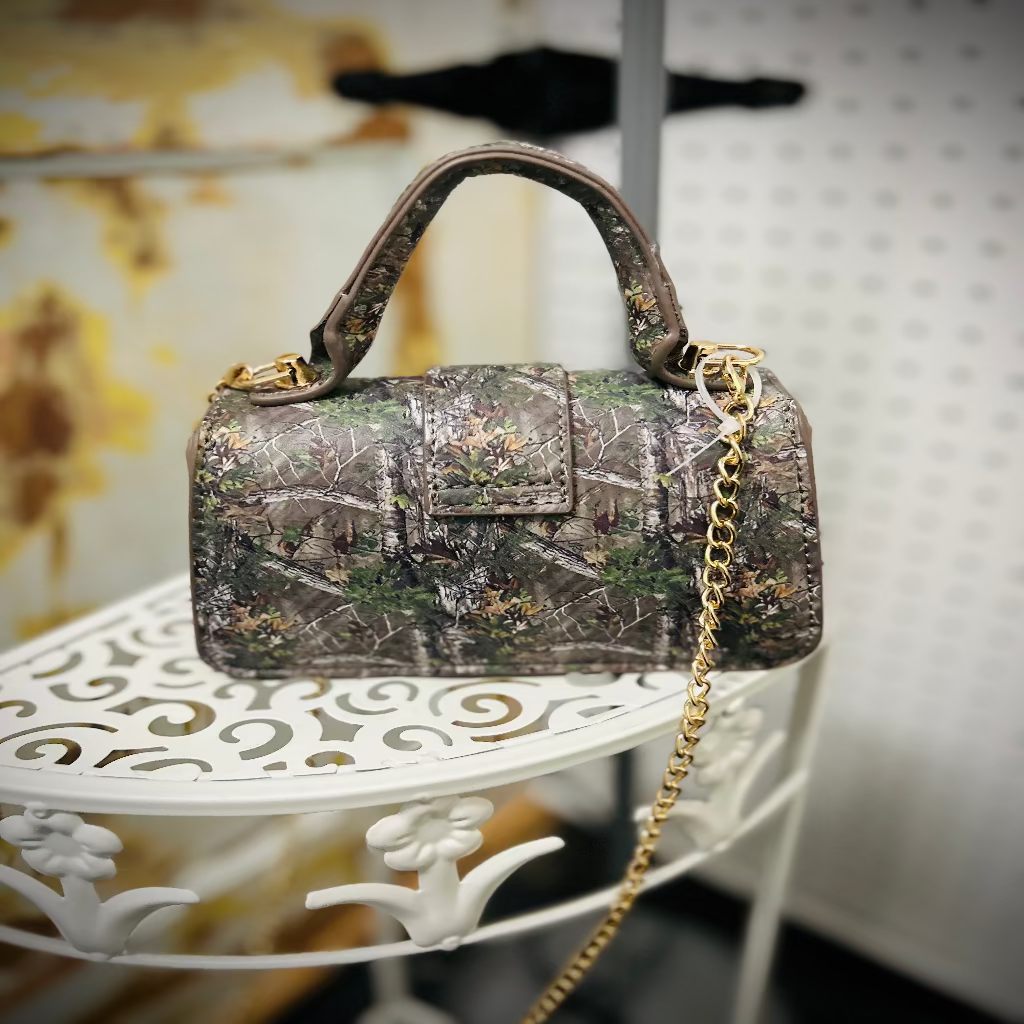 Mini Camo Handbag