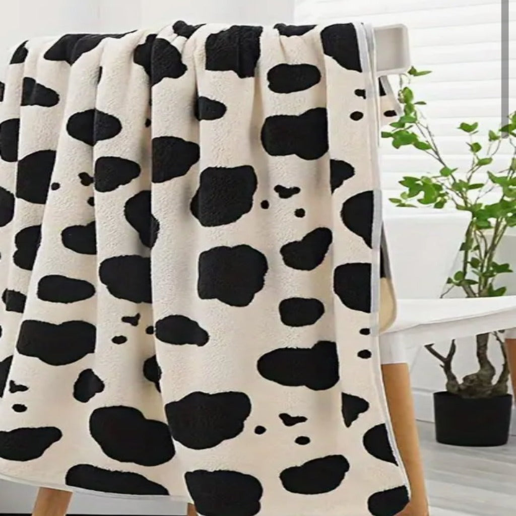 Cow Print Towel