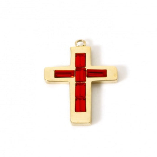 July Cross Charm