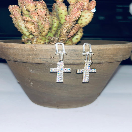 Cross Earrings