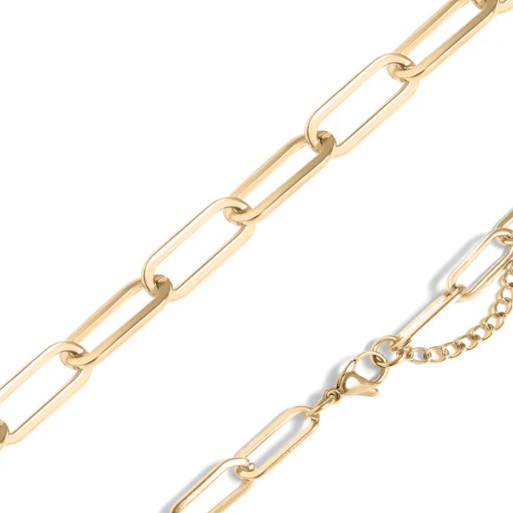 24” Paperclip Chain Necklace