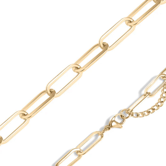 24” Paperclip Chain Necklace