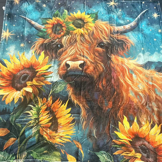 Highland Cow Blanket