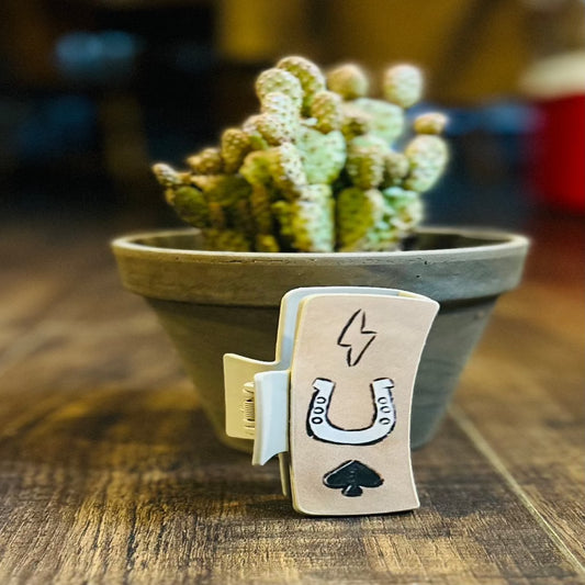 Ace Of Spades Hair Claw