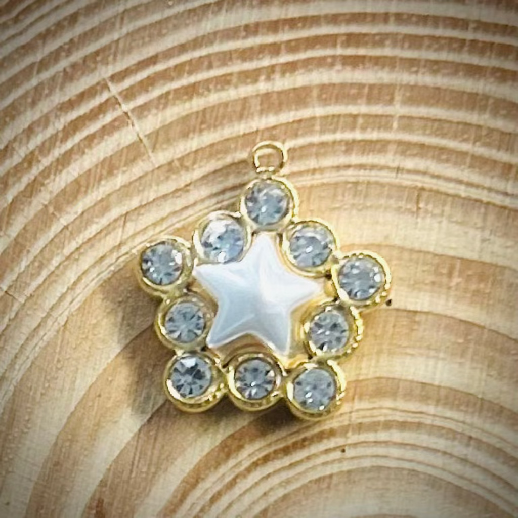 White Star Charm