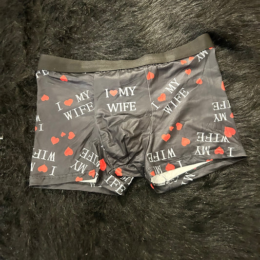 Love My Wife Boxers