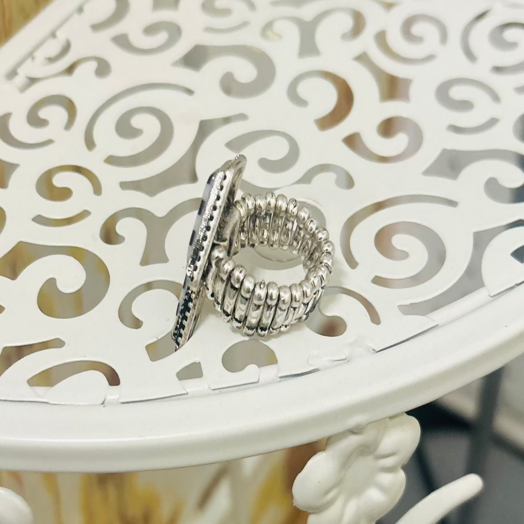 Silver Bolt Ring