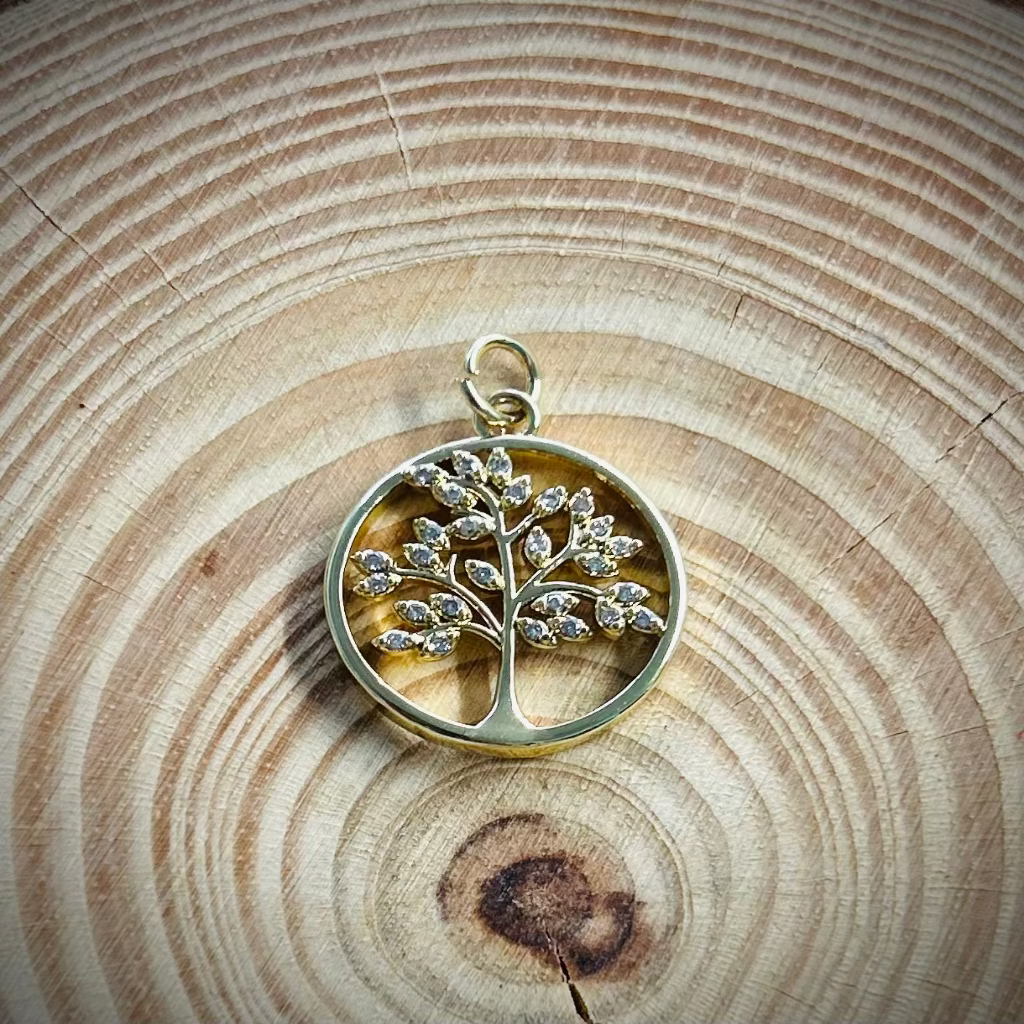 Hollow Tree Of Life Charm
