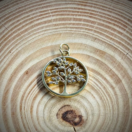 Hollow Tree Of Life Charm