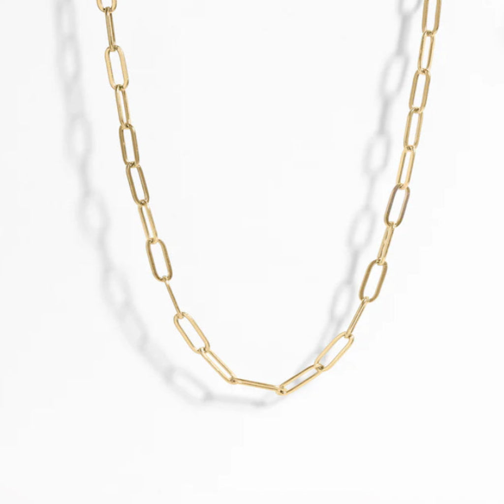 24” Paperclip Chain Necklace
