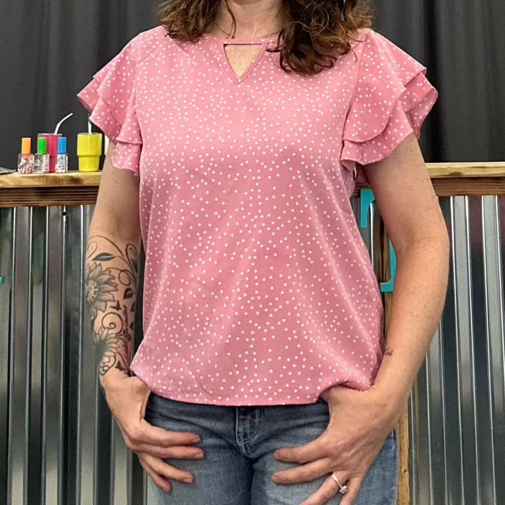 Polka Dot Top