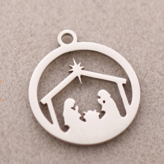 Nativity Scene Charm