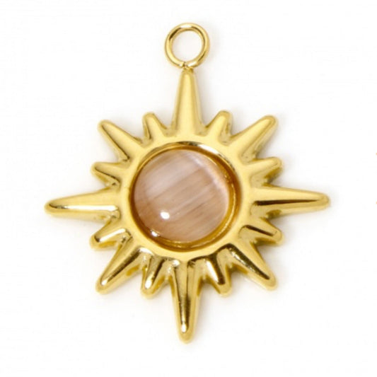 Tiger Eye Charm