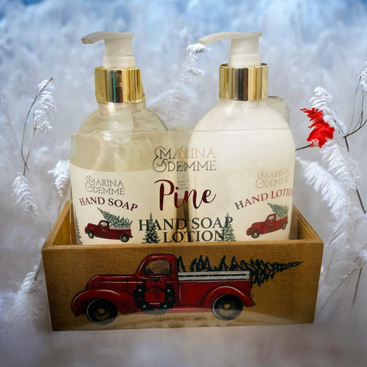Pine Hand Soap and Lotion
