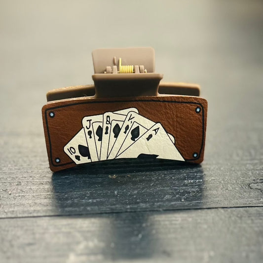 Deck Of Cards Hair Claw