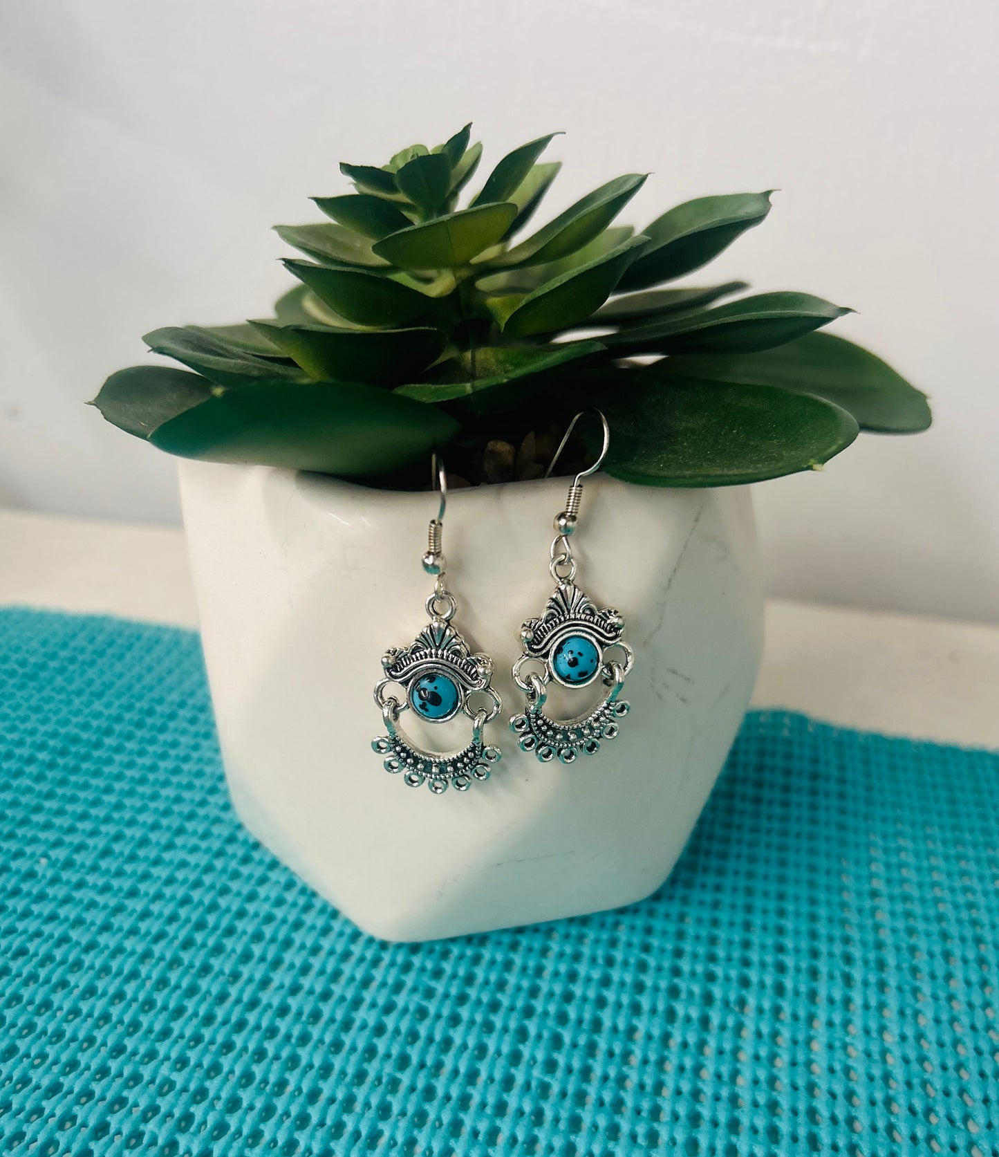 Turquoise Trails Earrings