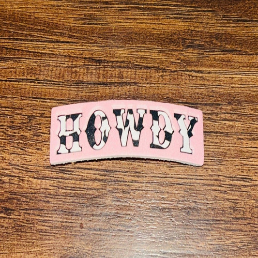 Howdy Hair Barrette